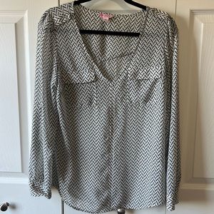 Like new patterned candies blouse